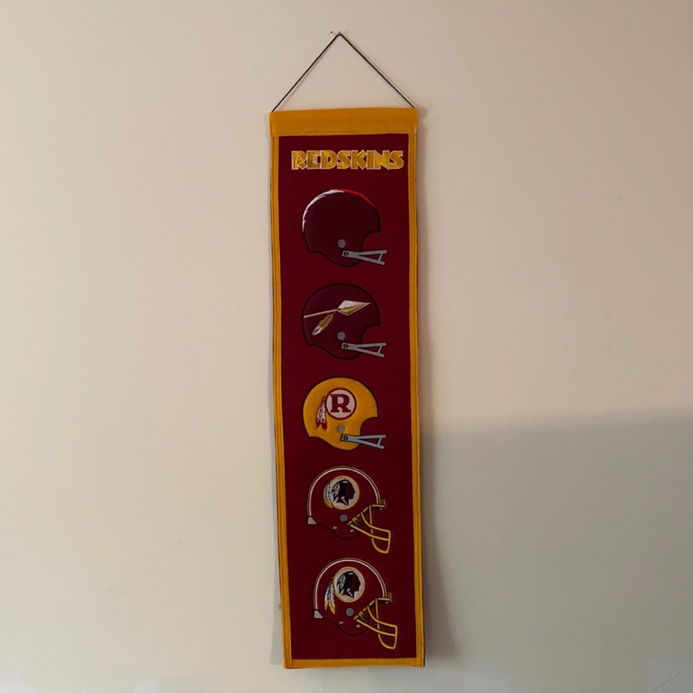 Redskins History Heritage Banner